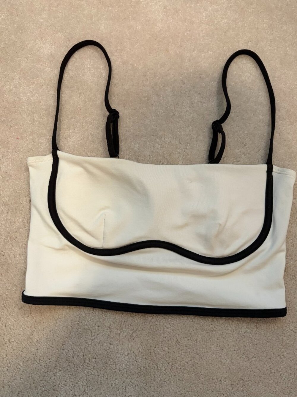 ALO Ivory Bra Tank